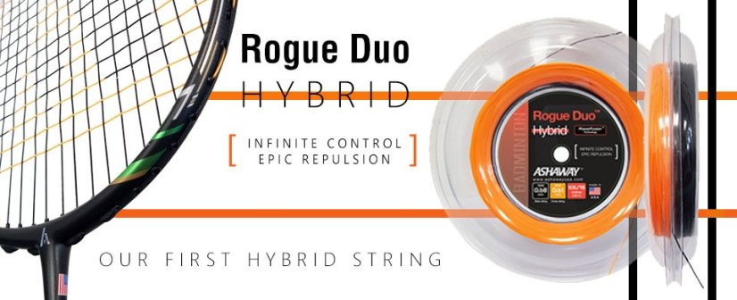 Badmintonový výplet ASHAWAY Rogue Duo - Délka: 10 m