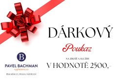 DÁRKOVÝ POUKAZ 2500