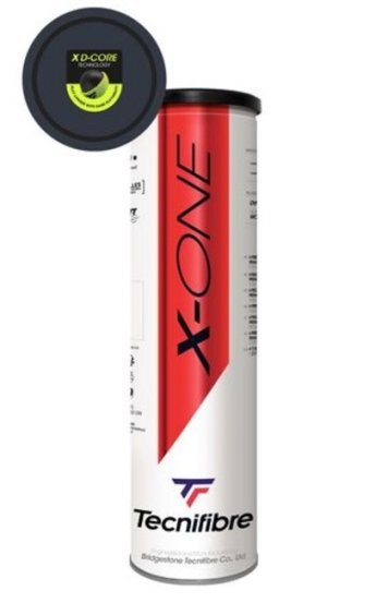 Tenisové míče Tecnifibre X-One  72 ks