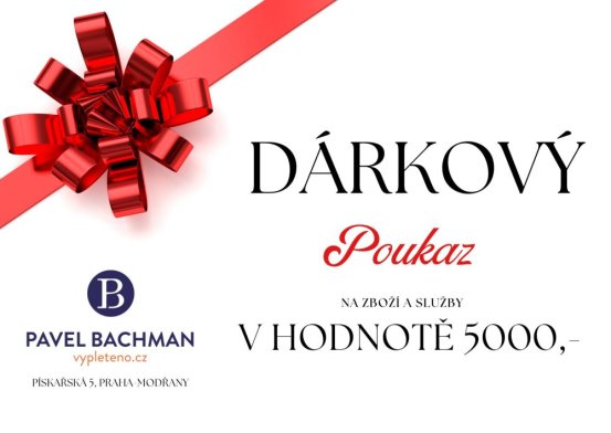 DÁRKOVÝ POUKAZ 5000