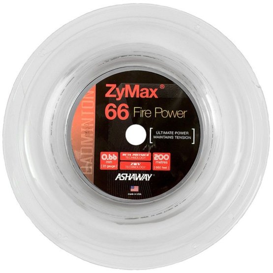 Badmintonový výplet ASHAWAY ZyMax 66 Fire Power