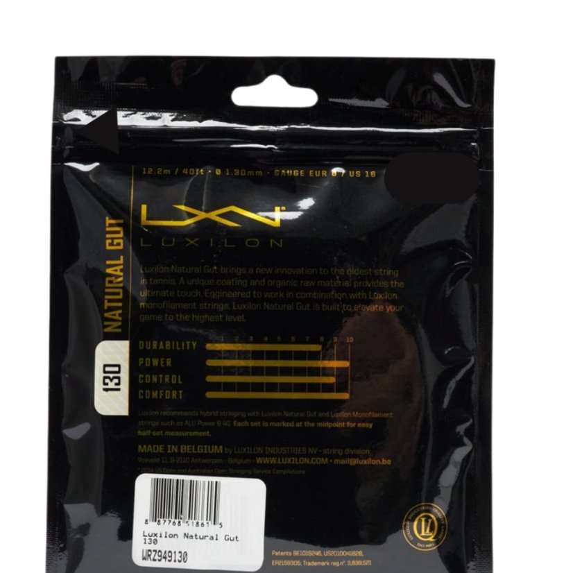 Tenisový výplet LUXILON Natural Gut 130